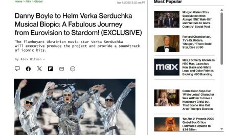Danny Boyle dreht Biopic über Verka Serduchka!