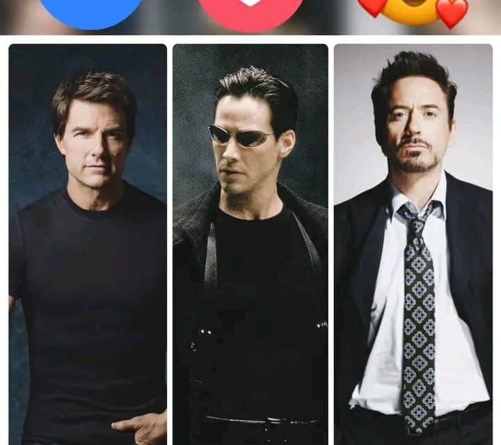Die beeindruckende Triade: Cruise, Reeves und Downey Jr.