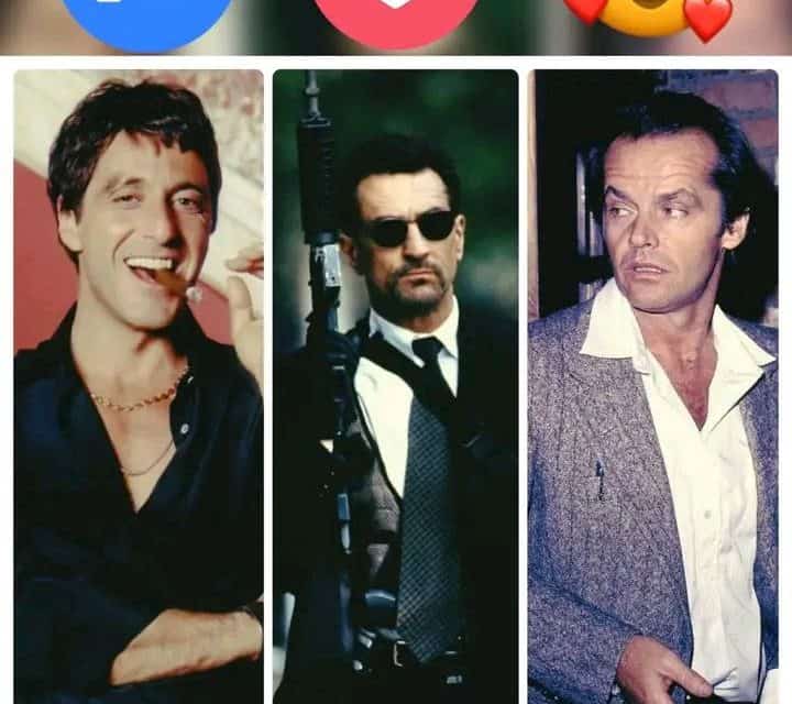 Al Pacino, De Niro, Nicholson: Filmlegenden im Fokus