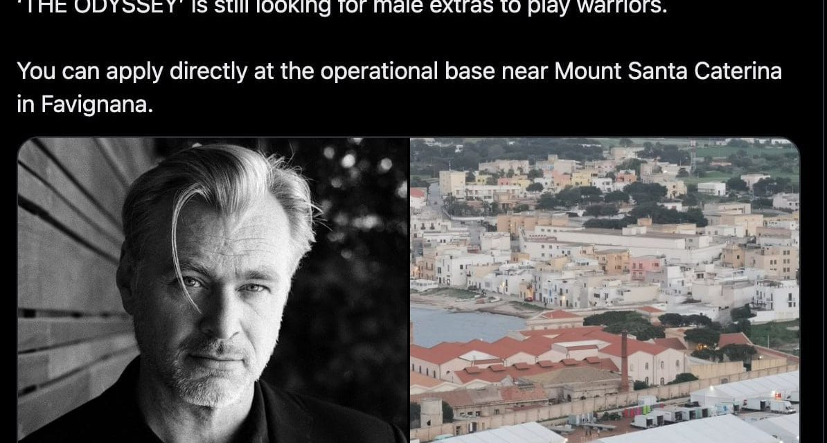 Casting für Komparsenrollen in Nolans „Odyssee“ in Sizilien