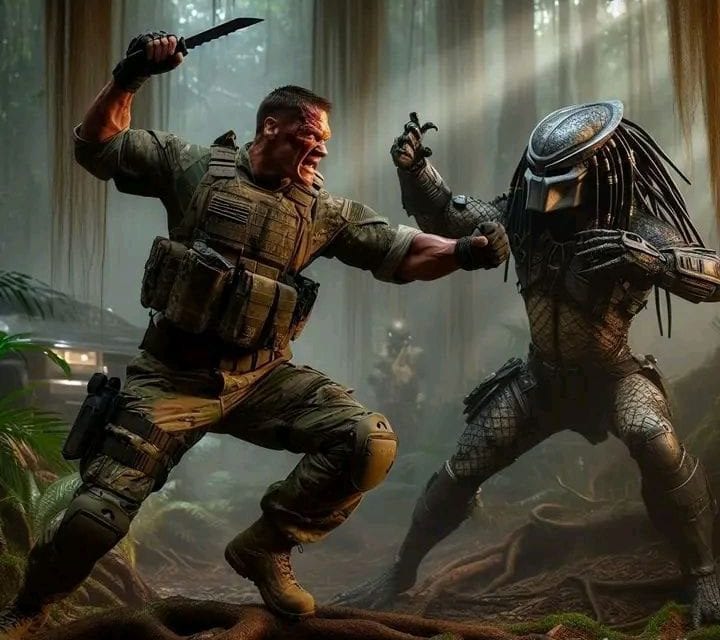 Helden vereint: Kampf gegen den Predator!