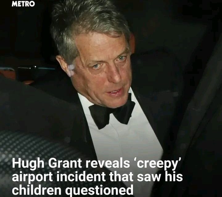 Hugh Grant am Flughafen Heathrow ohne Erklärung festgehalten