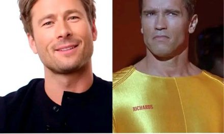 Glen Powell mit Arnold Schwarzeneggers Zustimmung für „Der Laufende Mann“