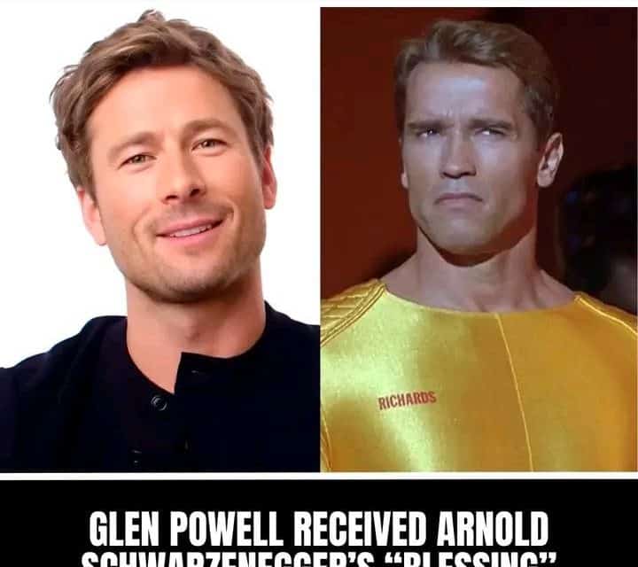 Glen Powell mit Arnold Schwarzeneggers Zustimmung für „Der Laufende Mann“