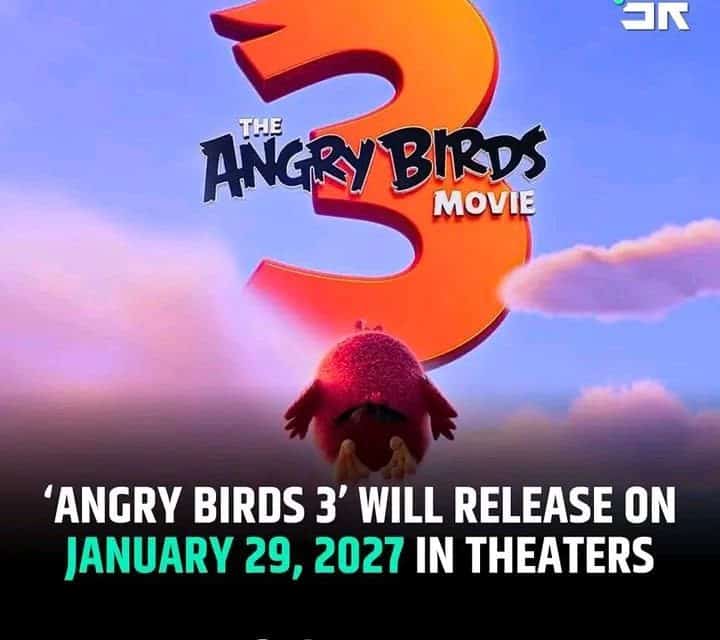 Angry Birds 3: Kinostart am 29. Januar 2027!