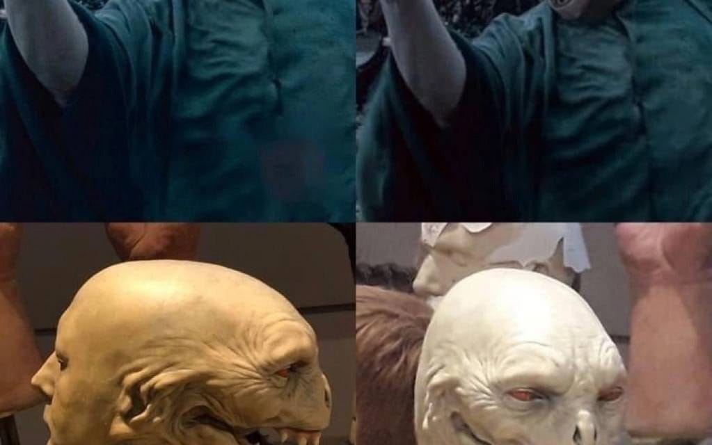 Voldemorts Makeup-Look: Horror trifft Harry Potter