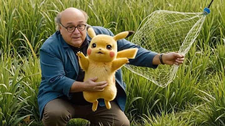 Danny DeVito vs. Pikachu: Zwei Ikonen der Popkultur