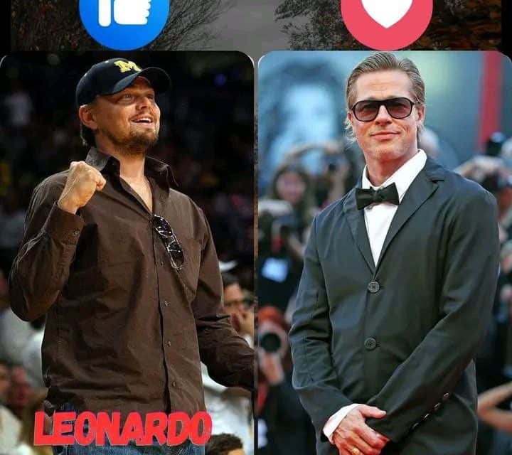 Leonardo DiCaprio und Brad Pitt: Hollywoods strahlende Stars!