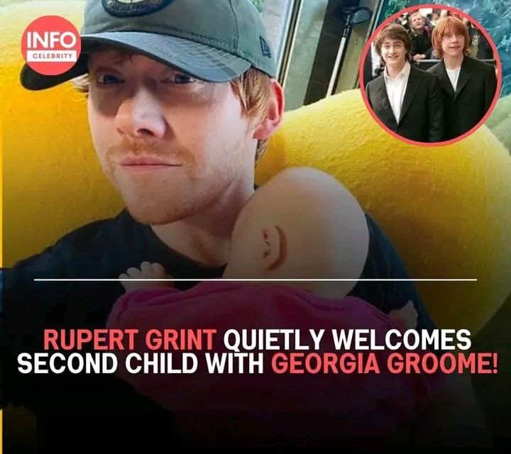 Rupert Grint ist erneut Vater geworden: Tochter Goldie ist da!