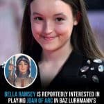 Bella Ramsey in der Rolle von Jeanne d’Arc in Hollywood