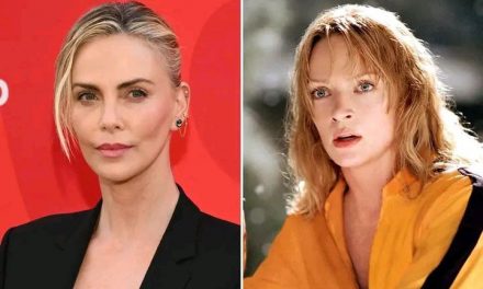 Scharlize Theron bewundert Uma Thurman in Berlin