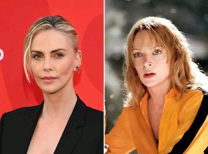 Scharlize Theron bewundert Uma Thurman in Berlin